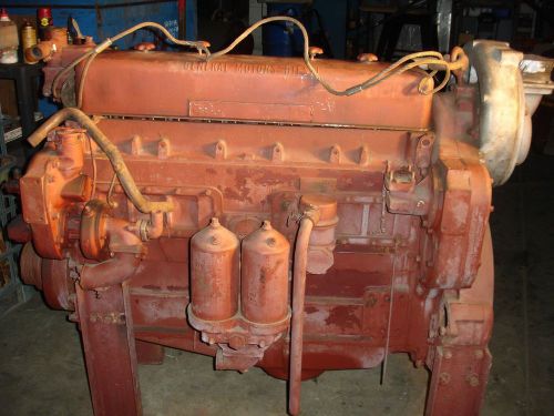 6-110 ra detroit gm diesel &#034;rebuilt&#034; centrifical blown, gen set engine.