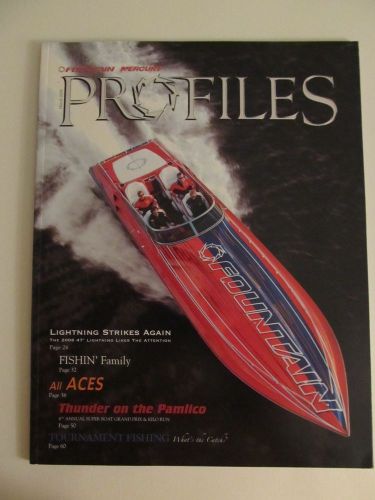 Fountain powerboats/mercury profiles magazine march 2006