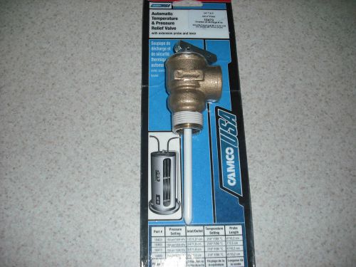 Rv parts - fits all models of suburban water heater - relief valves - 3/4" stem