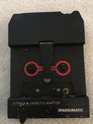 Vintage sparkomatic 8 track/cassette adaptor sca10