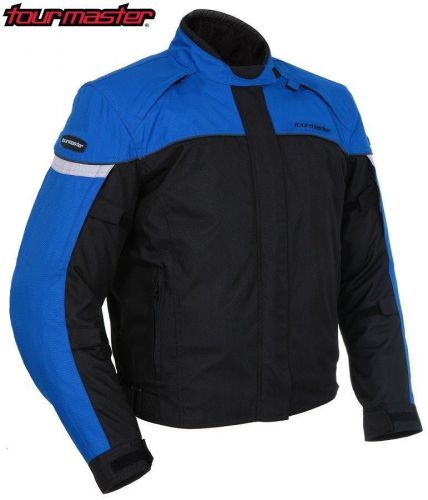 Tourmaster jett 3 motorcycle jacket blue
