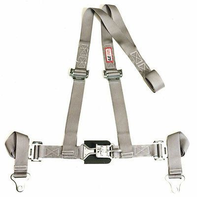 Rjs 2" off-road harness, latch &amp; link, floor mount, racing safety