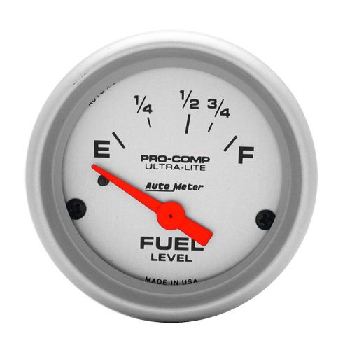 Autometer 4318 ultra-lite electric fuel level gauge