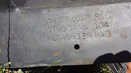 Splash shield pn 04674640ab