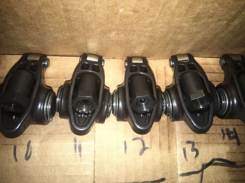 Sbc pro mag rockers arms 1.6 self self aligning and 3/8 studs