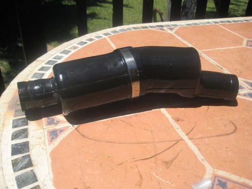 Kawasaki 300 js sx oem muffler resonator with clamp in nice condition