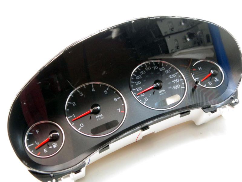 Oem 1998-2002 chrysler concorde 3.2l auto speedometer gauge cluster 122,991k