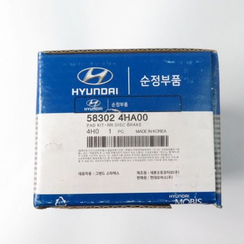 Hyundai genuine pad kit rr disc brake 583024ha00