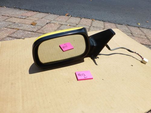 2001-2005 lexus is 300 oem left door mirror assembly  5-wire  yellow  #12