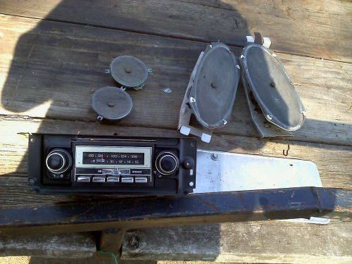 1978-85 cutlass regal monte carlo grand prix g body am/fm stereo &amp; speaker radio