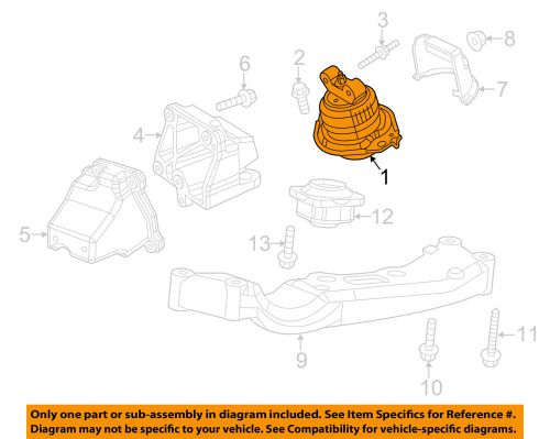Chrysler oem-engine torque strut mount 68277082aa