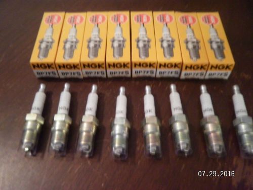 Vintage bp7fs ngk  spark plugs 8 plugs new