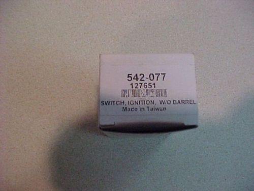 Mgb ignition switch  less barrel