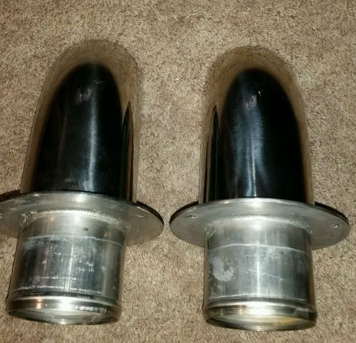 Boat exhaust tips