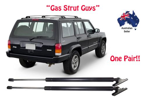 Tailgate gas struts for jeep cherokee xj series 97-01 oem quality new pair