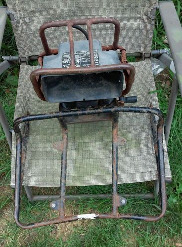 Honda big red atc 250es 250 es oem front rack front cargo rack carrier luggage