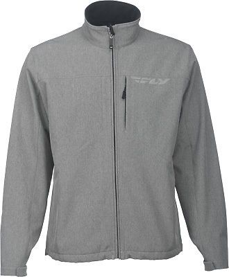 Fly racing 16 men's black ops grey lightweight fleece lined windproof jacket