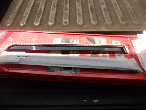 Putco element tinted window visors 580440 back windows only 2014 silverado/sierr