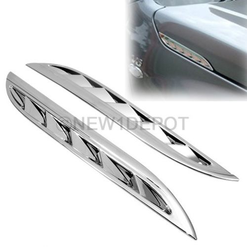 Buy Air Side Hood Vent Chrome Grid Blow Vent Pair For Suzuki Grand Vitara 0711 ND in China, China