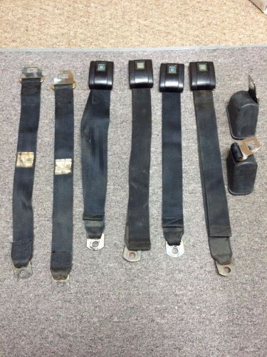 64 65 66 67 68 chevelle cutlass 442 gto skylark lemans seat belts gm logo