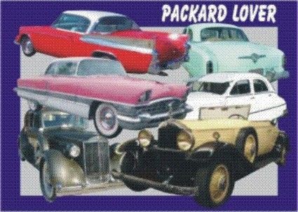 Packard  car mousepad  collector