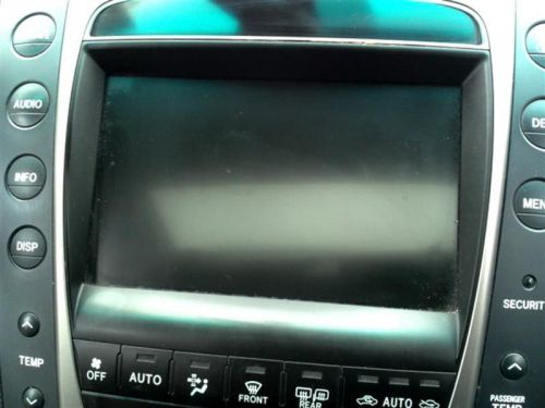 06 lexus gs300 navigation gps screen display monitor