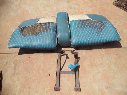 1950 50 lincoln 4 door  3 piece back seat top and armrest