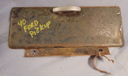 1940 1941 ford pickup truck glove box door w/ hinge flathead rat rod 1946