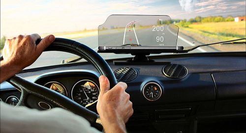 Ehear car gps map hud - road gps navigation accessorie - for safe driving