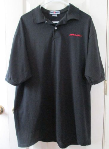 Motofino scooter men&#039;s polo shirt xl black red logo short sleeve t-shirt nice