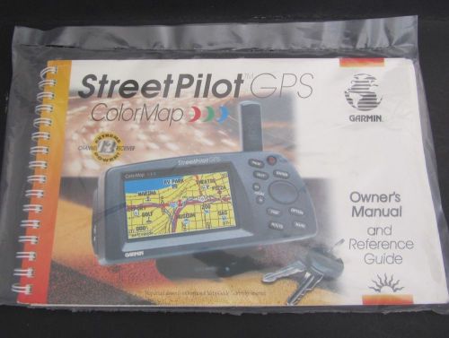 Garmin streetpilot gps colormap aviation gps owner&#039;s manual reference guide