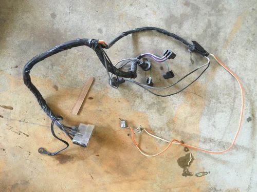 1969-72 chevelle monte carlo console harness gm original ss 396 454
