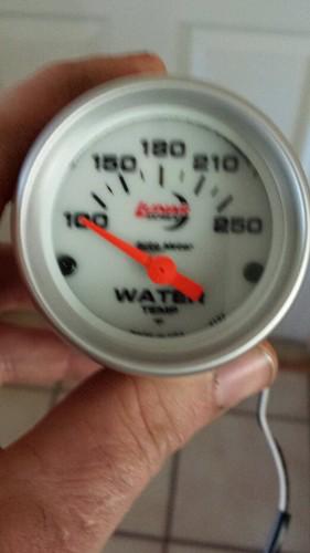 Autometer lunar electric water temperature gauge