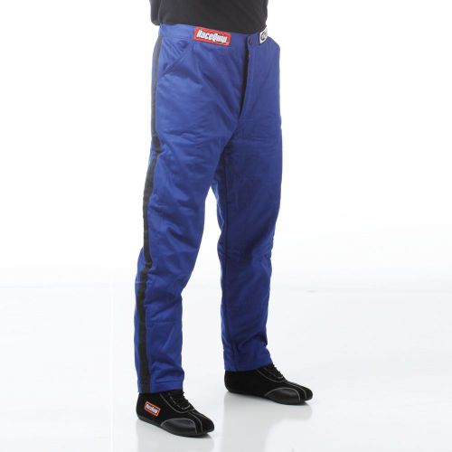 Racequip 122022 driving pant sfi-5 pants blue small