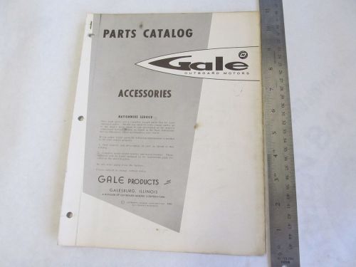 1963 gale outboard accessories parts catalog