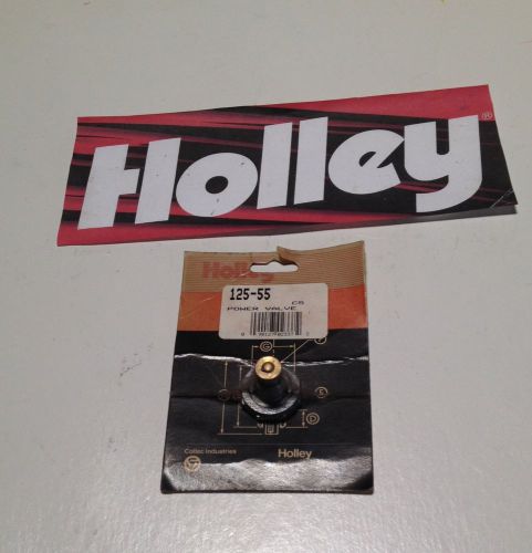Holley carburetor power valve