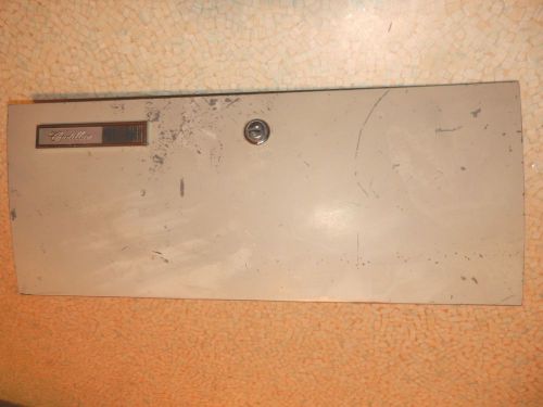 Vintage cadillac glove box/glovebox lid/door w/arm 1960&#039;s