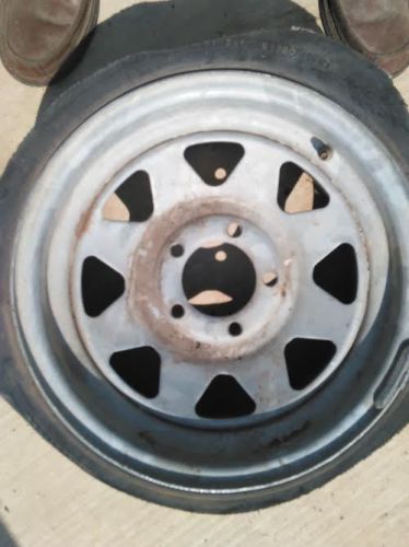 Spare trailer wheel 14" boat trailer stainless steel