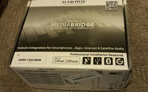 Audiovox mediabridge dice ambr-1500-bmw ipod usb bluetooth adapter