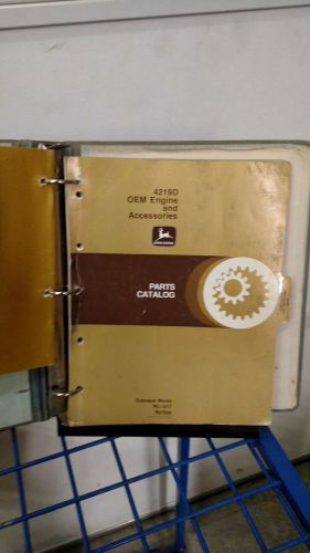 John deere 4219d  engine and accessories parts catalog