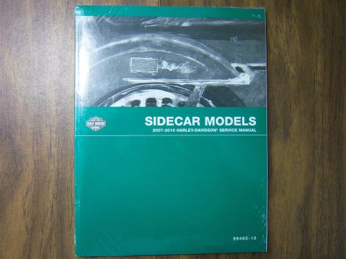 Harley sidecar models service repair catalog manual 2007-2010 99485-10