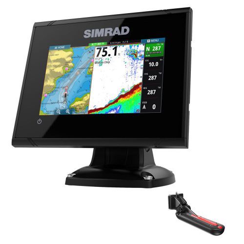 $100 rebate simrad go5 xse combo w/totalscan t/m transducer mfg# 000-12675-001