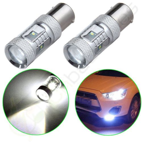 2x 1156 ba15s bulbs cree 6smd 60w led car xenon turn signal tail lights