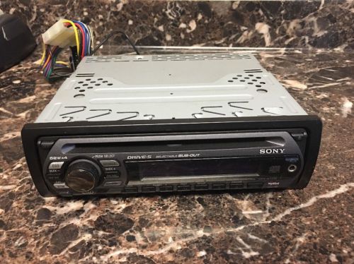 Sony cd radio head unit cdx gt310 removable face