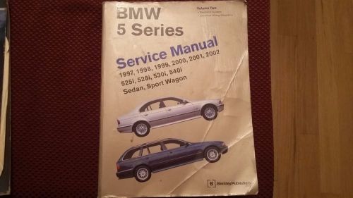 Bmw 5 series service manual--- volume 2 --- 1997-2002 e39