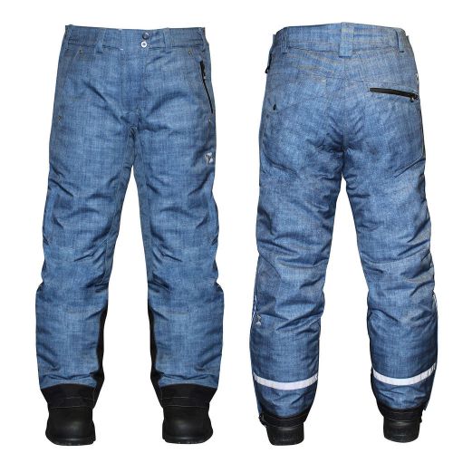 Snowmobile ckx trendy pants women blue jeans printed large snow water repellent