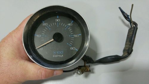 *used* thomas g. faria corp. vintage tachometer a-1423-60-20 guage