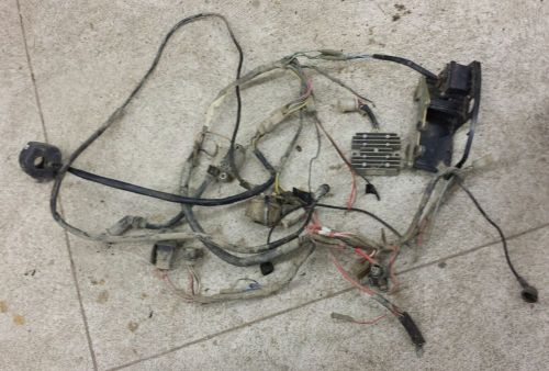 86 yamaha moto 4 225 wiring harness, dash, rectifier, solenoid, coil!!!