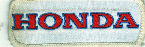 Honda motorcross vintage sew patch 1980.s