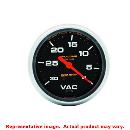 Auto meter 5484 auto meter pro-comp gauges 2-5/8in range: 30in hg fits:universa